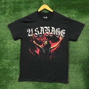 21 Savage American Dream Hip-Hop T-Shirt Size Medium